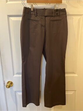 LOFT Brown Tailored Dress Pants